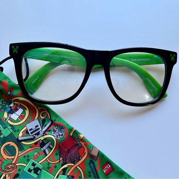 Minecraft blue light blocking glasses - Picture 3 of 7